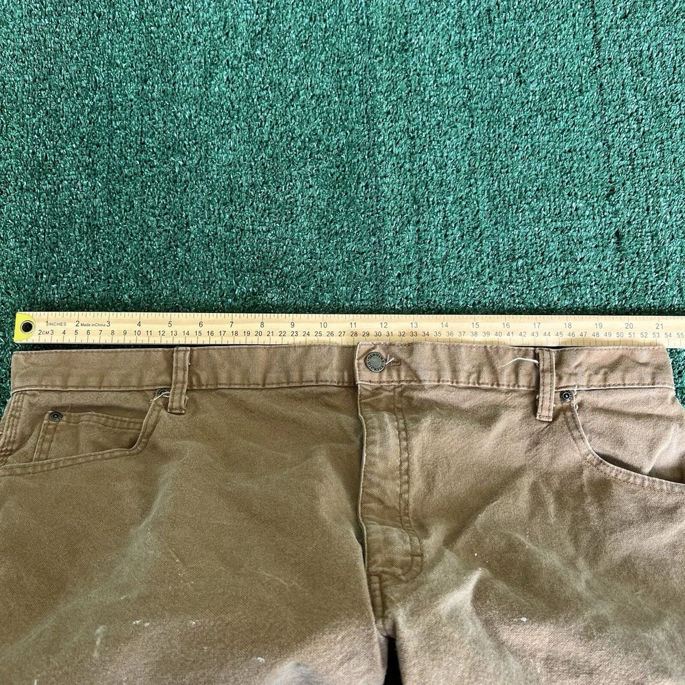 Mens Dickies Carpenter Wide-Leg Carpenter Brown Pants 42x30 20